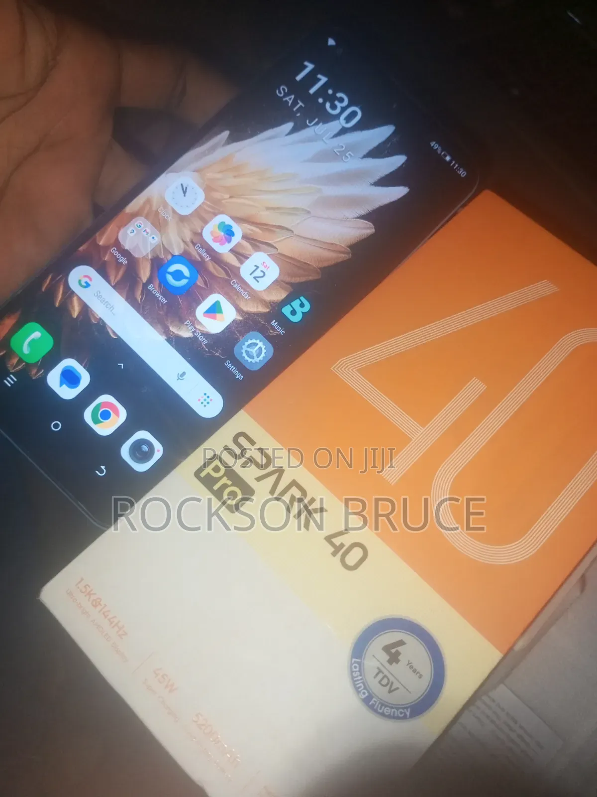New Tecno Spark 40 Pro+ 256 GB Blue