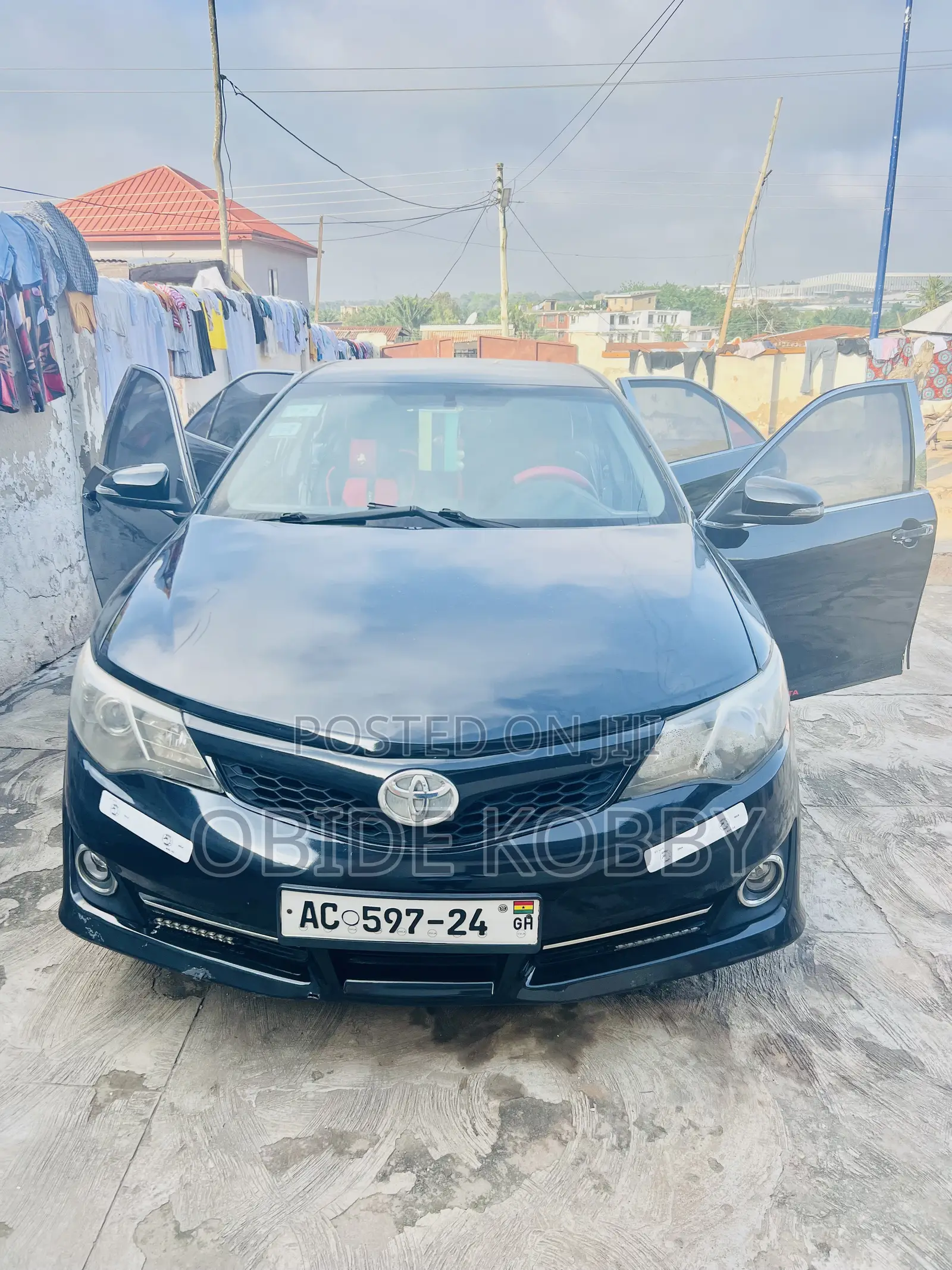 Toyota Camry SE 4dr Sedan (2.5L 4cyl 6A) 2014 Black