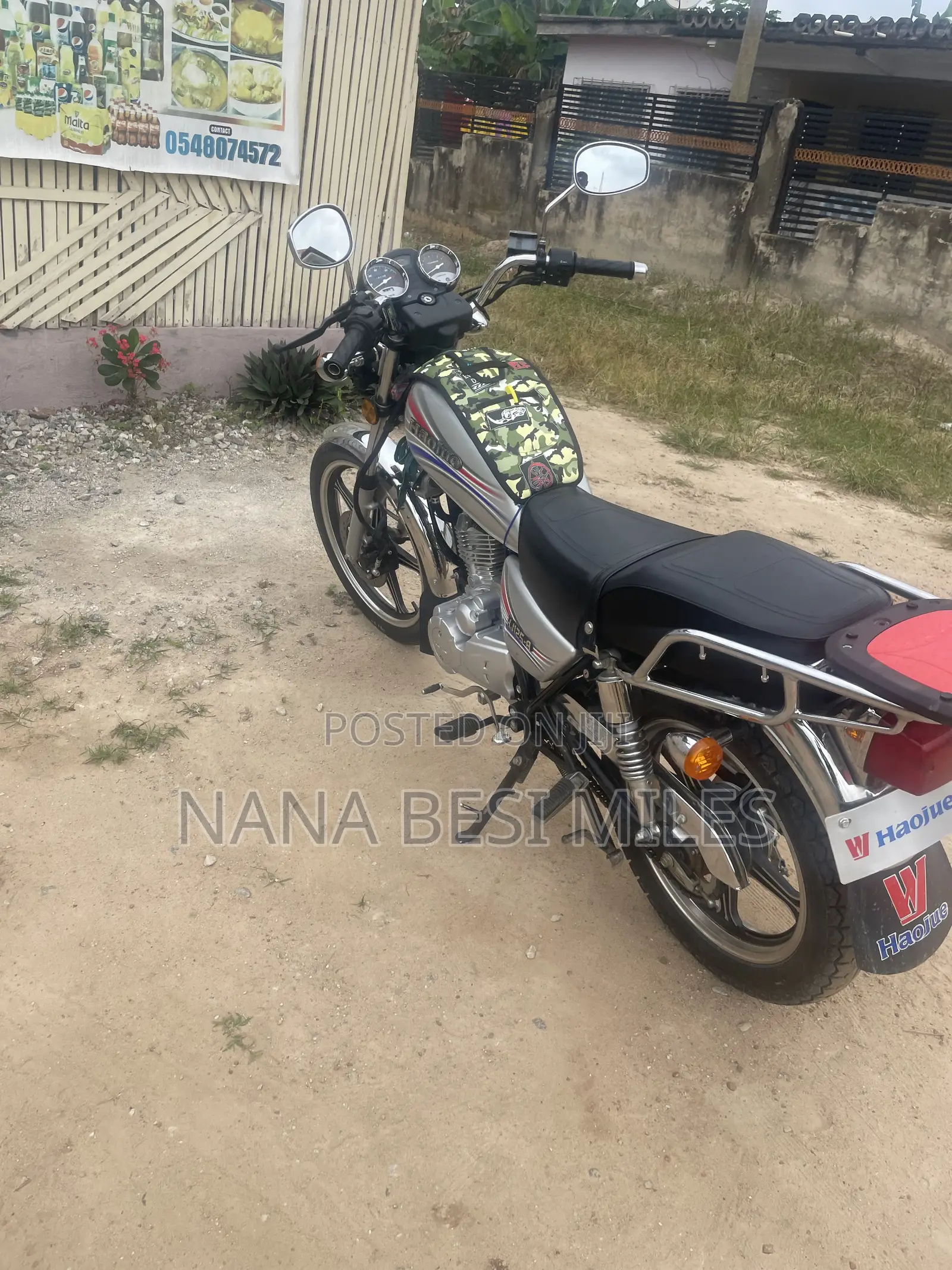 New Haojue HJ125-2H 2022 Silver