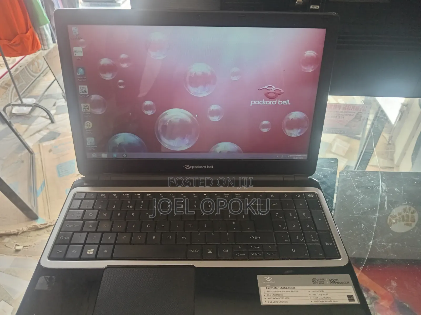 Laptop Packard Bell 8GB AMD HDD 1T