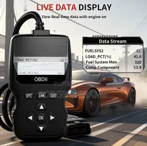 OBD2 Scanner Car Code Reader, Check Engine Light Diagnostic Scan Tool