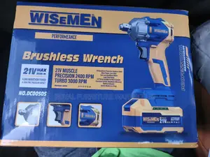Wisemen 21V MAX Cordless Brushless Impact Wrench (Model NO. DC00505).
