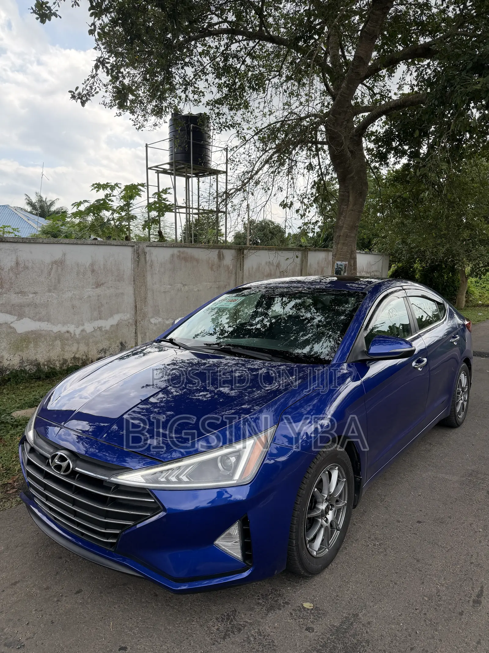 Hyundai Elantra Limited 2020 Blue