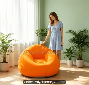 Inflatable Bean Bag Single Sofa