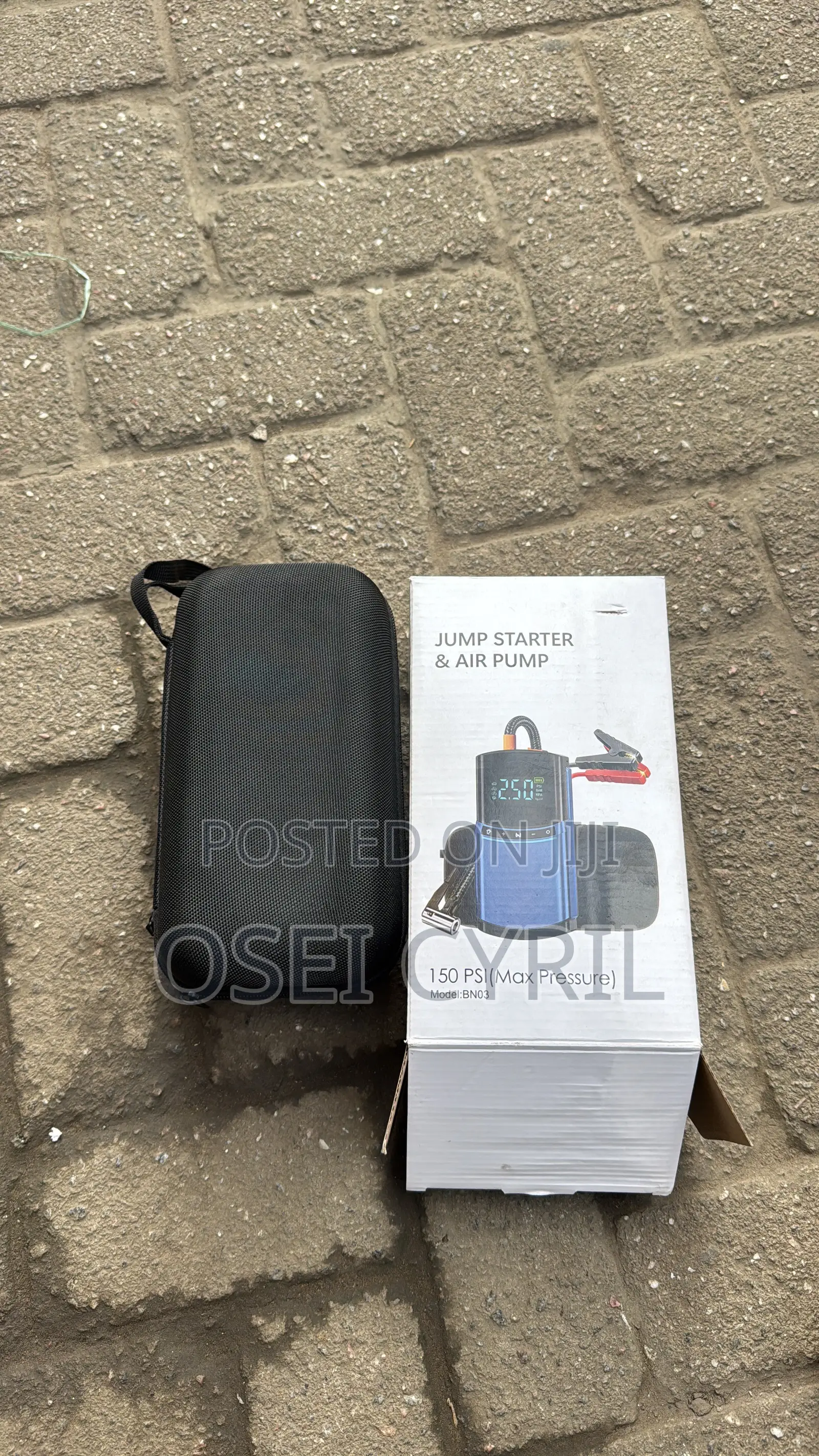 Jump Start and Air Pump