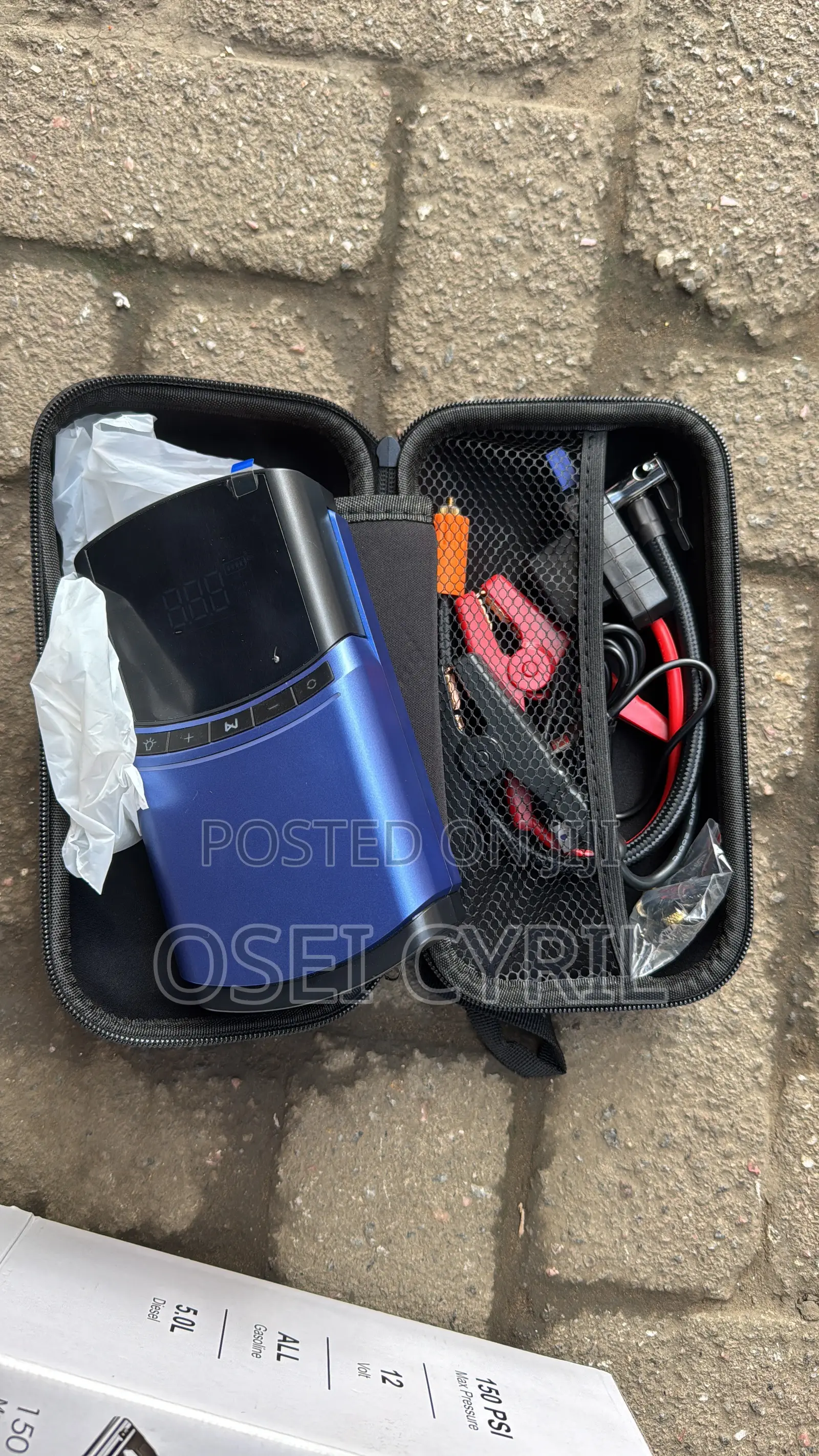 Jump Start and Air Pump
