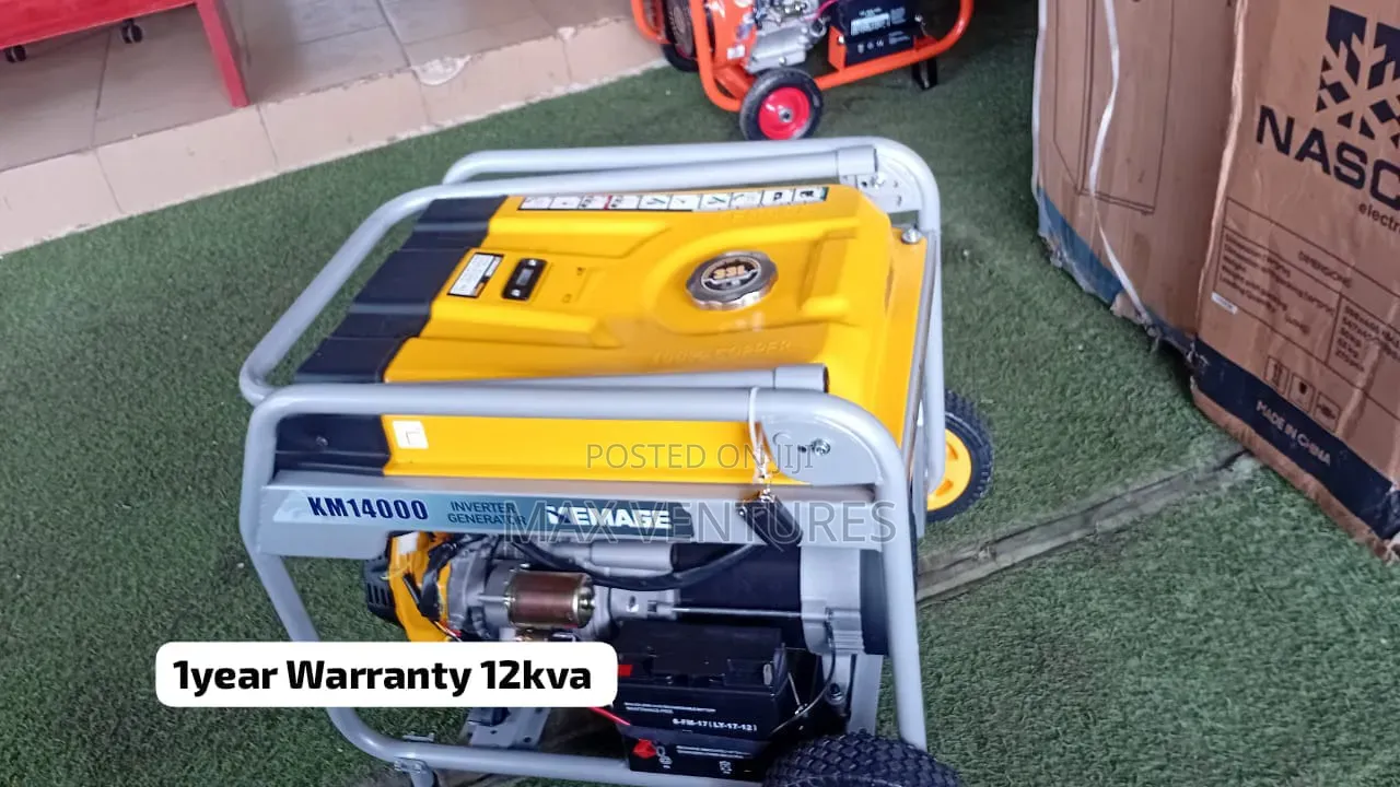 Kemage 12kVA Petrol Generator – Strong, Efficient Durable 12kva