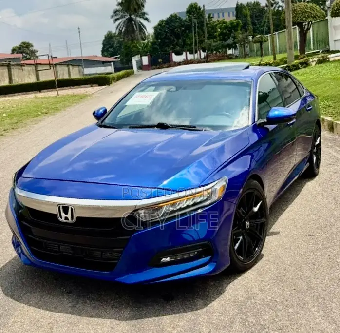 Honda Accord Sport (2.0L 4cyl Turbo 6M) 2019 Blue