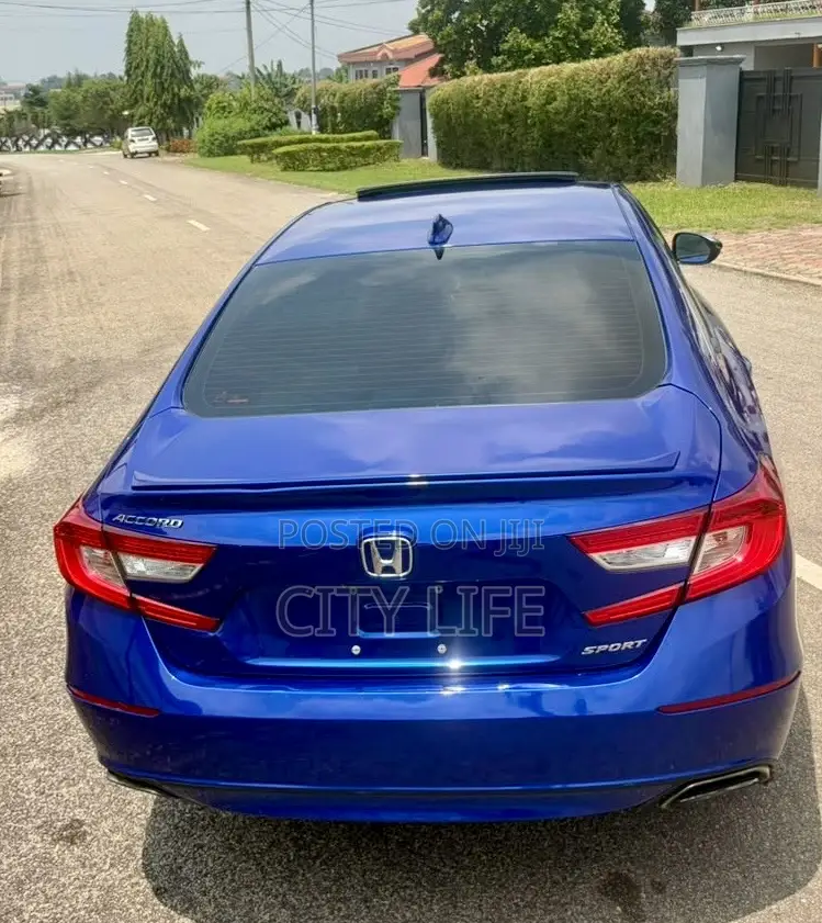Honda Accord Sport (2.0L 4cyl Turbo 6M) 2019 Blue