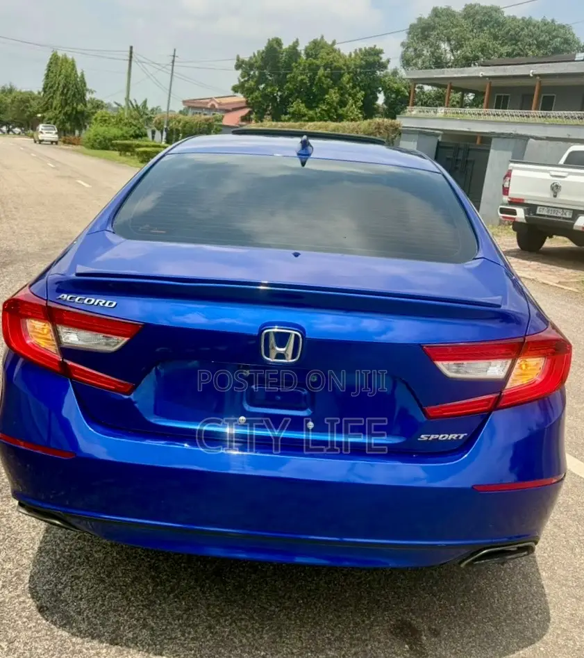 Honda Accord Sport (2.0L 4cyl Turbo 6M) 2019 Blue
