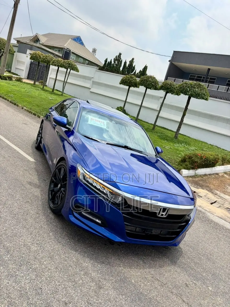 Honda Accord Sport (2.0L 4cyl Turbo 6M) 2019 Blue