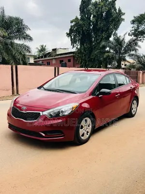 Kia Forte LX Sedan 2015 Red