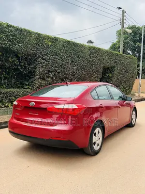 Kia Forte LX Sedan 2015 Red