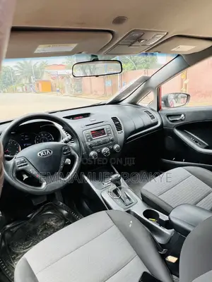 Kia Forte LX Sedan 2015 Red