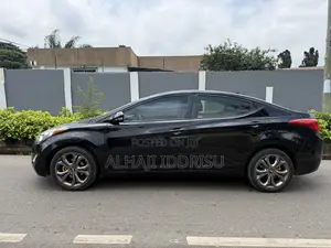 Hyundai Elantra Limited 2012 Black