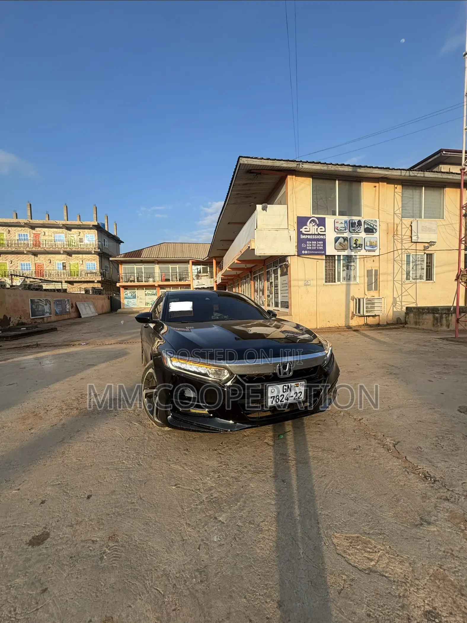 Honda Accord Sport (1.5L 4cyl Turbo CVT) 2019 Black