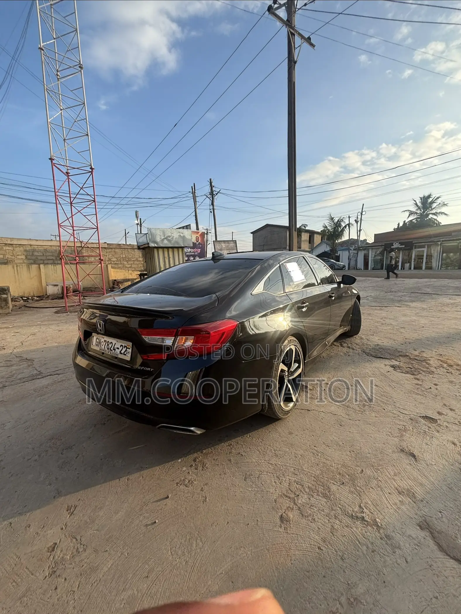 Honda Accord Sport (1.5L 4cyl Turbo CVT) 2019 Black