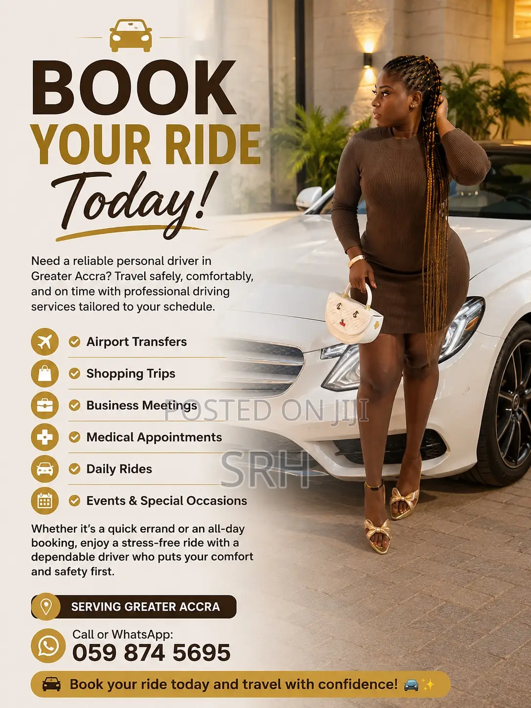 Book a Ride for All Your Services