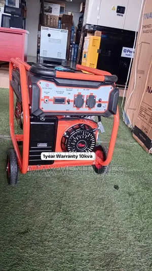 Brand New Ecoolmax 10kVA Petrol Generator Available 10kva