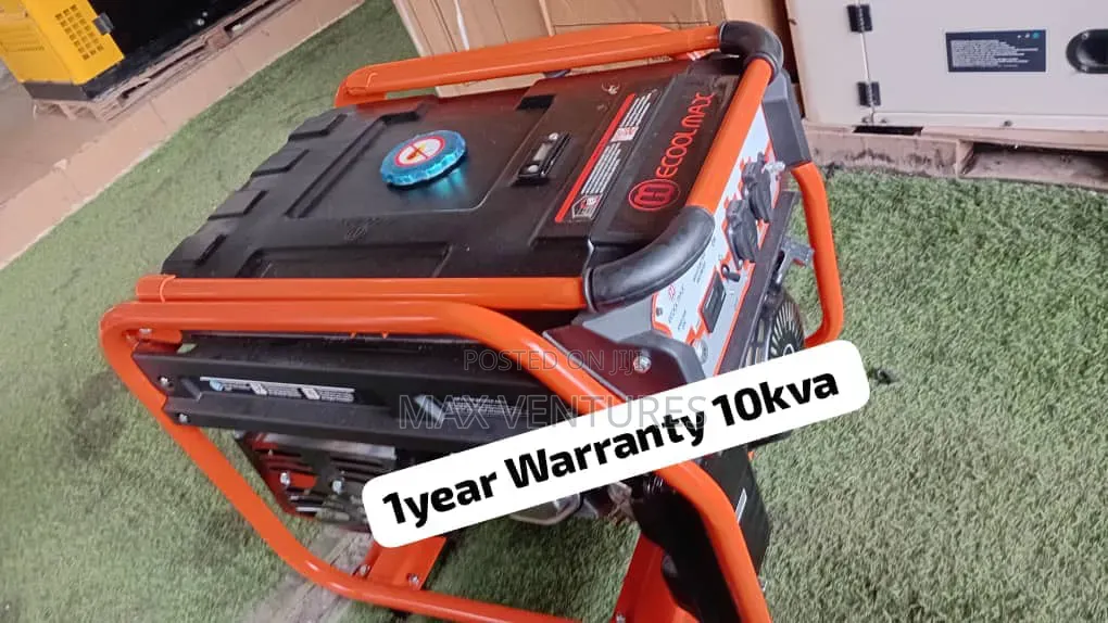 Heavy-Duty Ecoolmax 10kVA Generator With Key Start 10kva