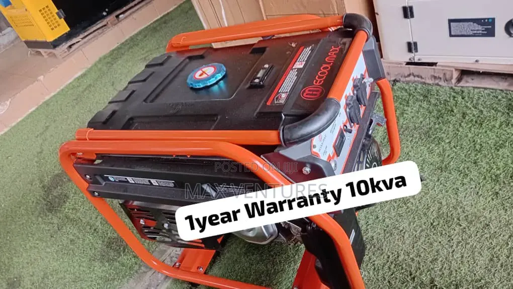 Heavy-Duty Ecoolmax 10kVA Generator With Key Start 10kva