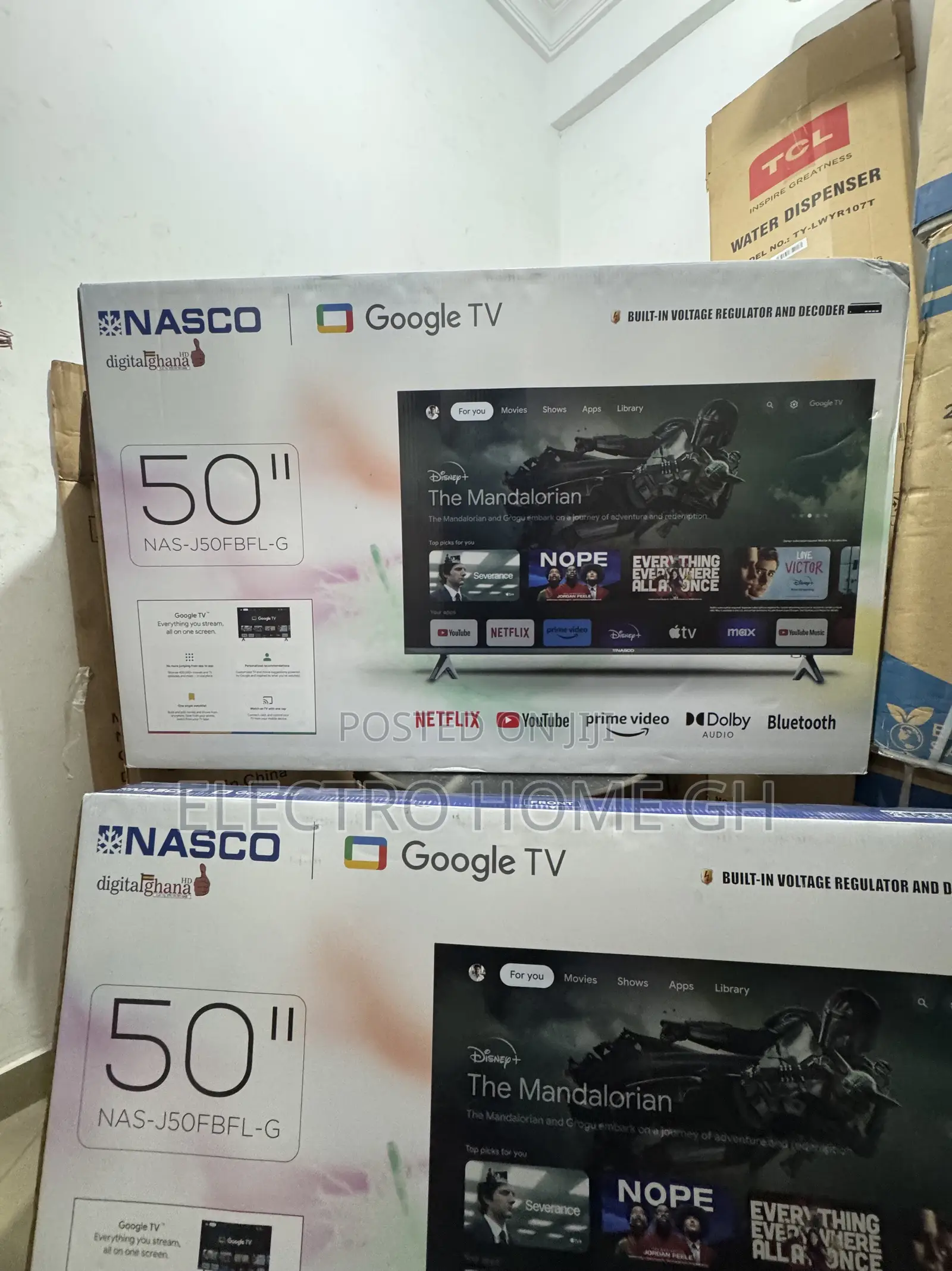 Nasco Television Smart Android 50inches