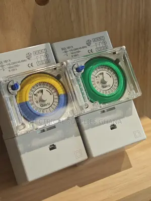 24 Hour Mechanical Time Switch DIN Rail 16A 230V