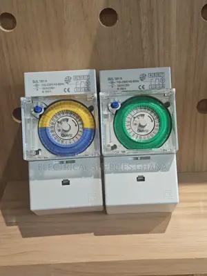 24 Hour Mechanical Time Switch DIN Rail 16A 230V