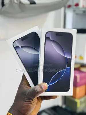 New Apple iPhone 16 Pro Max 256 GB Black