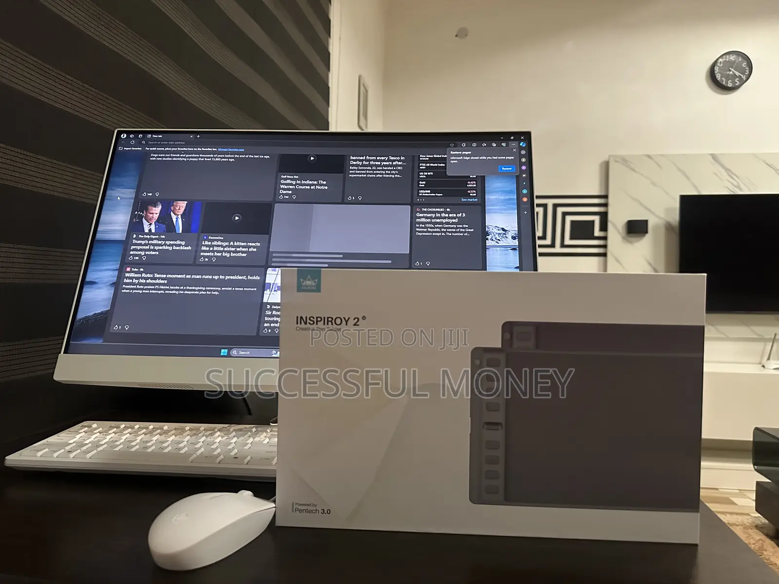 Wacom Tablet Huion Inspiroy 2M