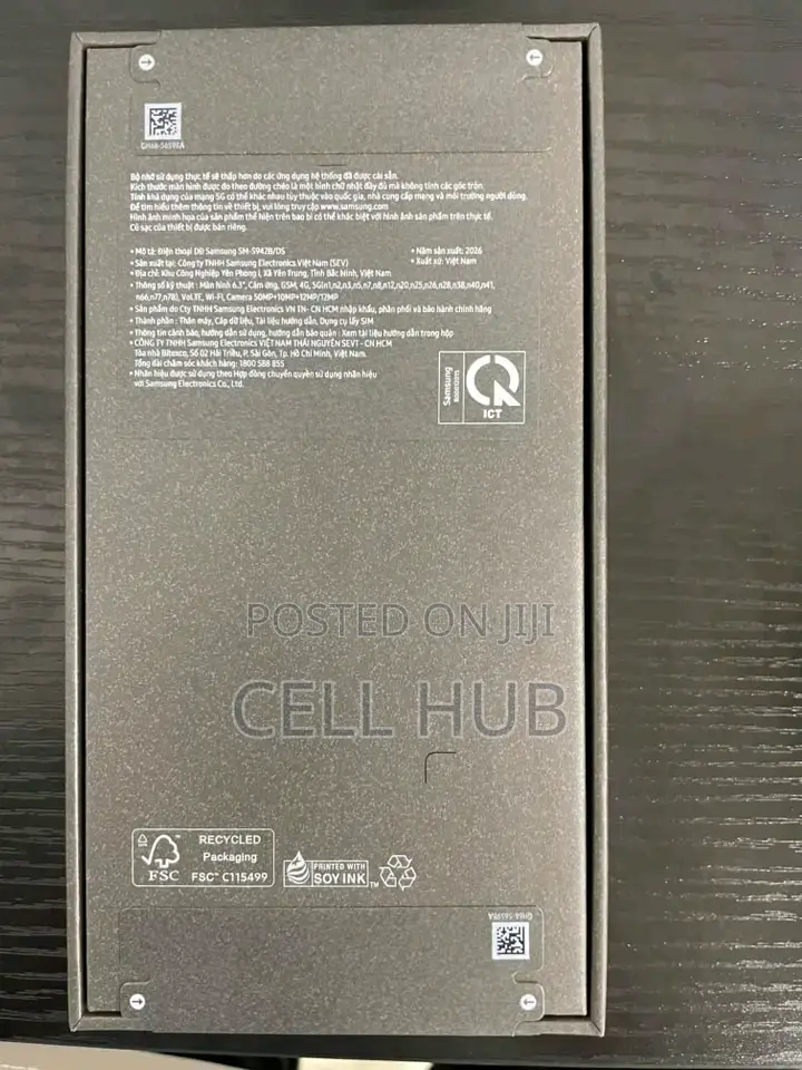 New Samsung Galaxy S26 Ultra 5G 1 TB Black