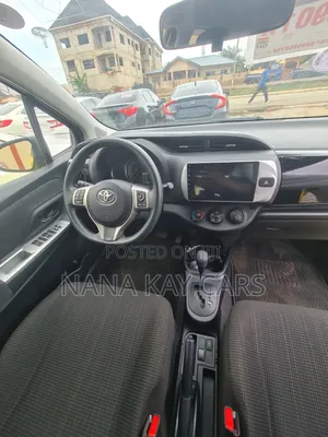 Toyota Vitz 2015 Yellow