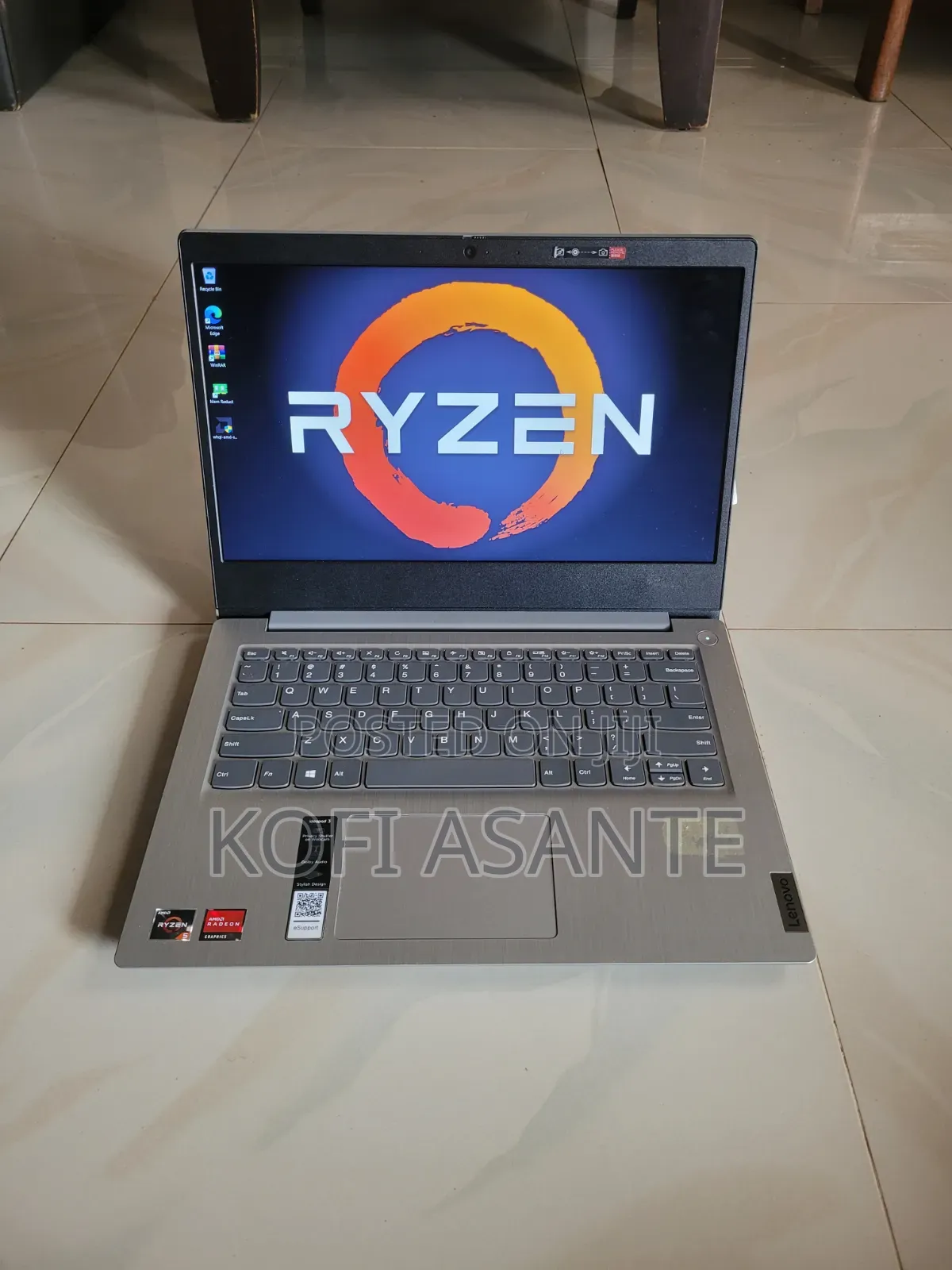 Laptop Lenovo Ideapad 3 8GB AMD Ryzen 5 HDD+SSD 1T