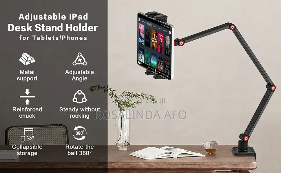 Adjustable Tablet and Phone Holder