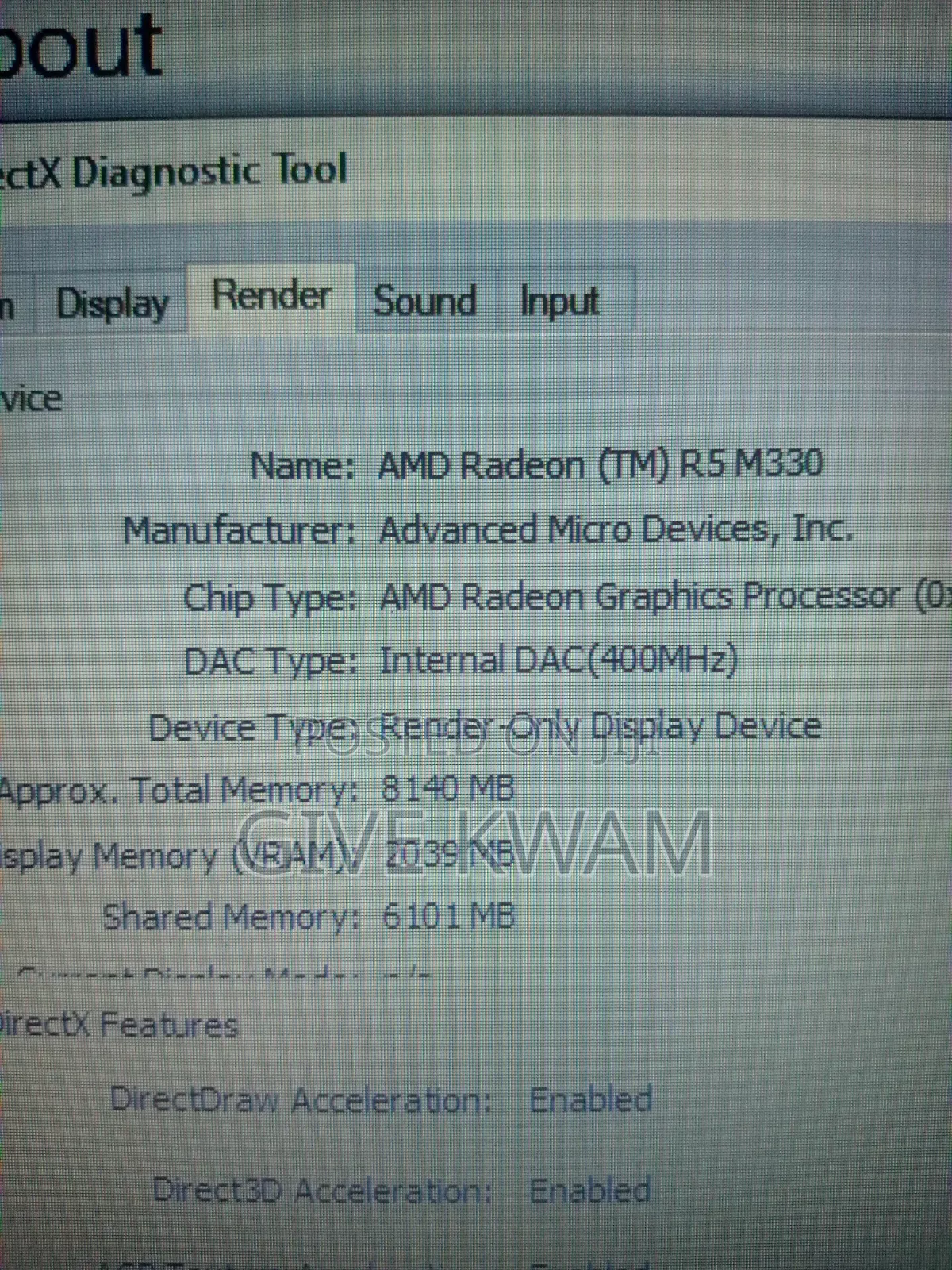 Laptop HP 250 G5 12GB Intel Core i7 HDD 1T