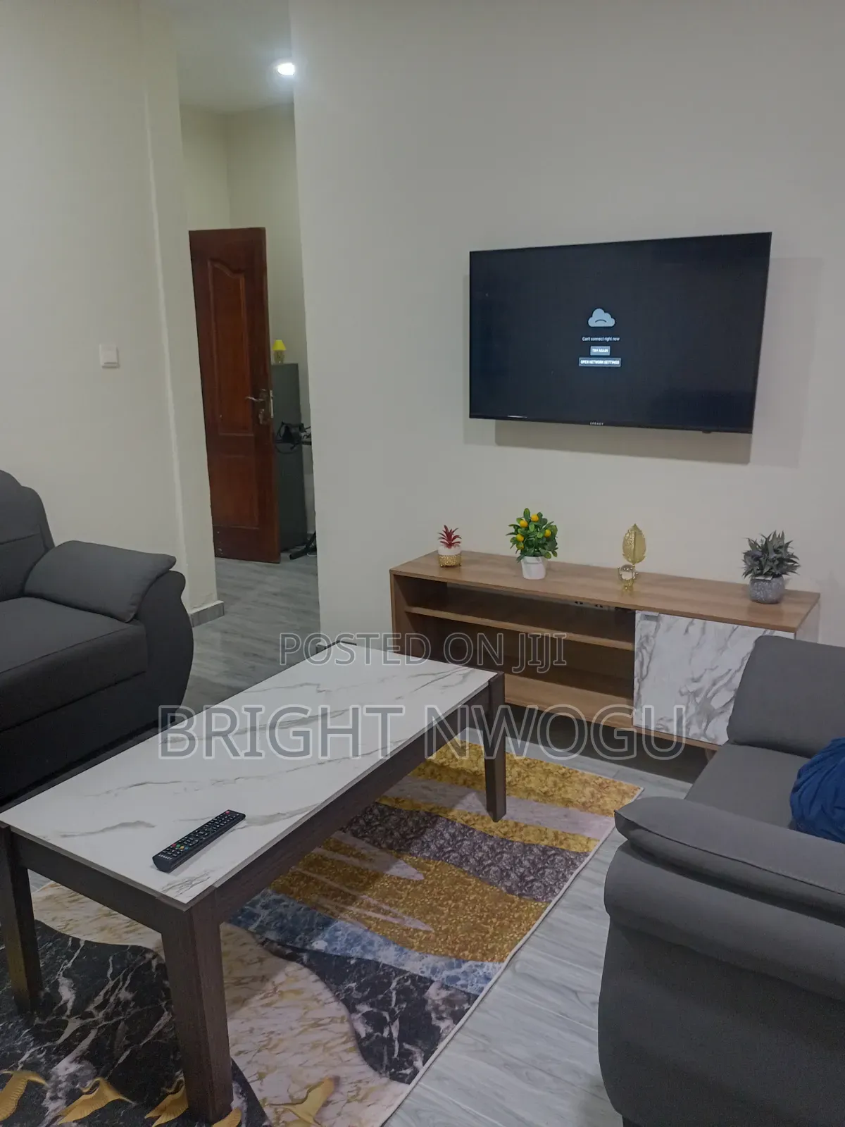 Furnished 1bdrm Apartment in Ambritt, School Junction for rent