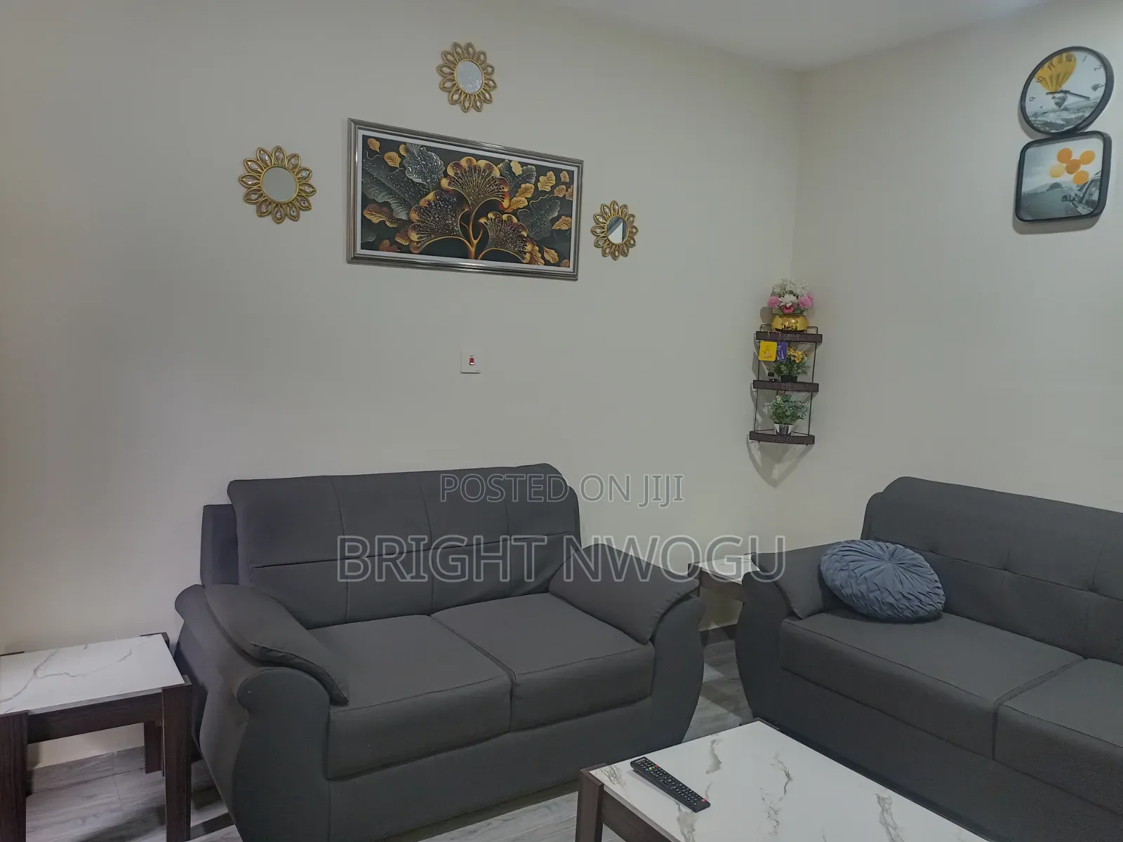 Furnished 1bdrm Apartment in Ambritt, School Junction for rent