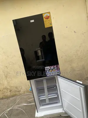 Five Star Pearl 309liters Black Mirror Fridge