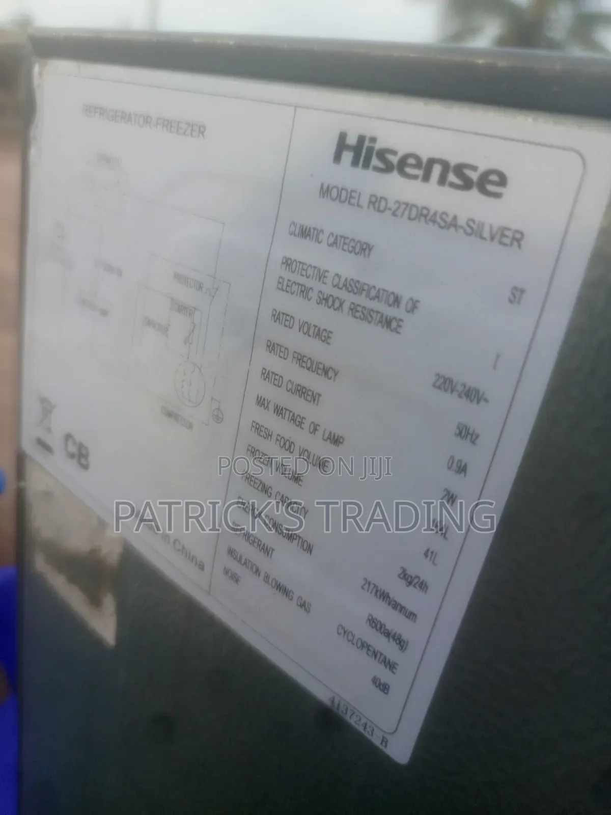 Hisense Refrigerator