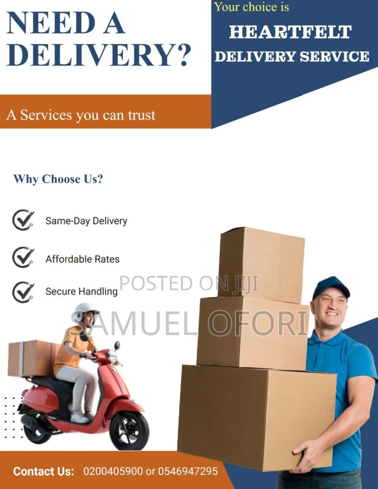 Heartfelt Delivery Service