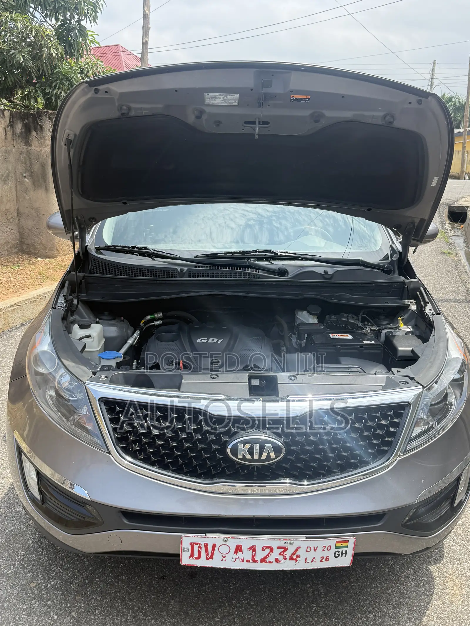 Kia Sportage EX 4dr SUV AWD (2.4L 4cyl 6A) 2016 Gray