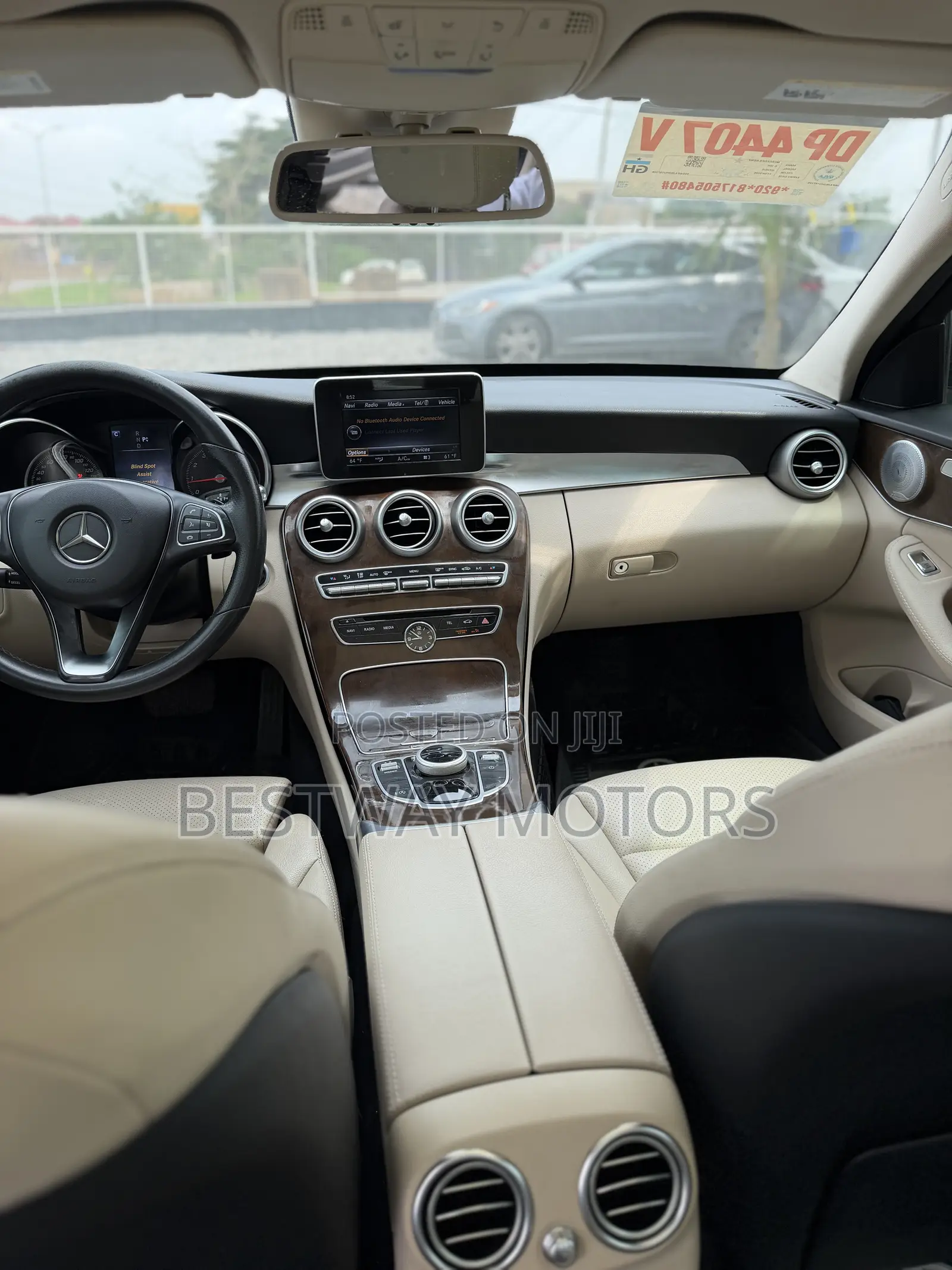 Mercedes-Benz C300 Luxury Sedan RWD (2.0L 4cyl 7A) 2017 Black