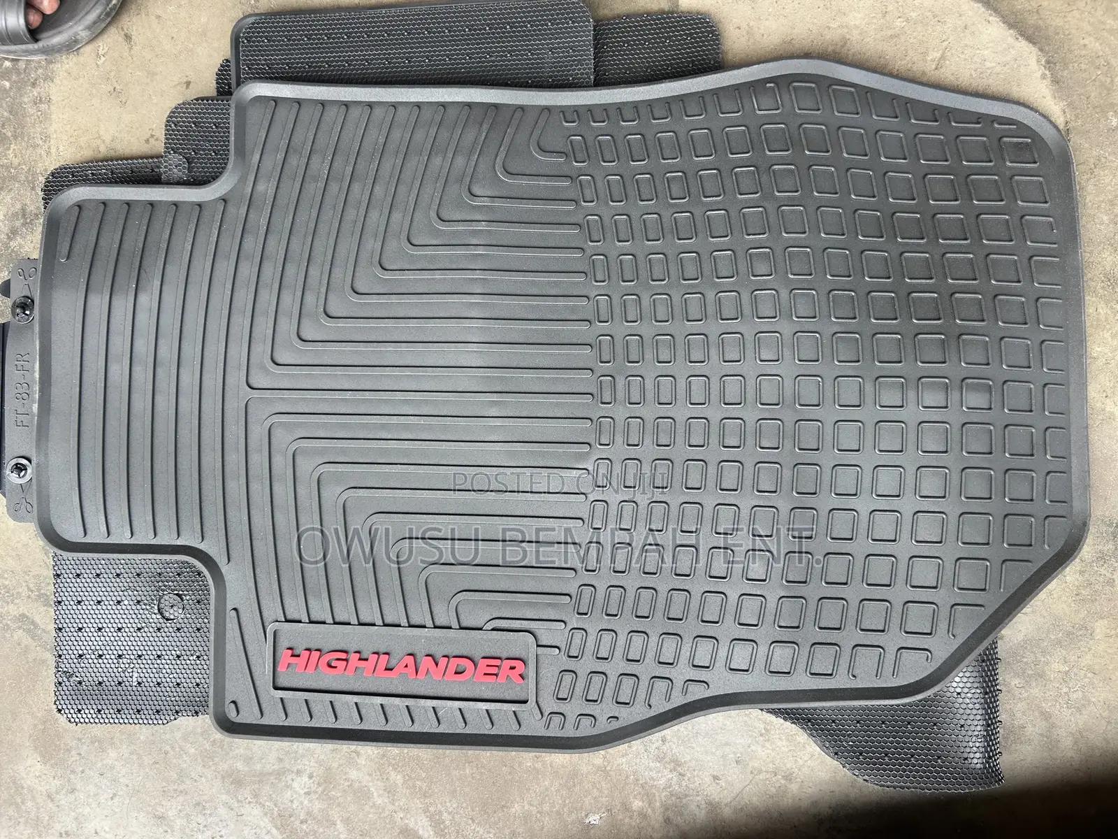 Highlander Seater Floor Mat