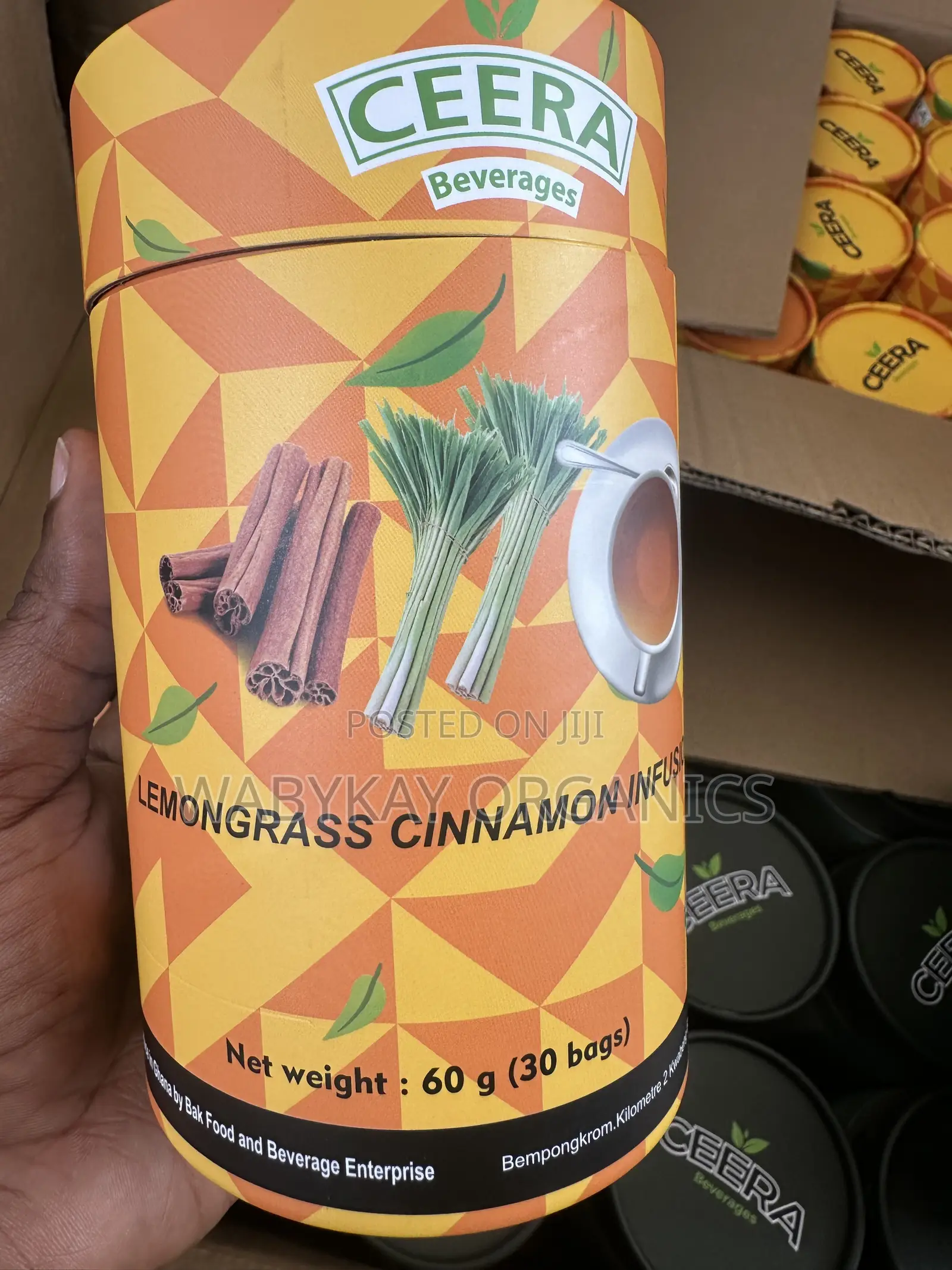 Lemongrass Cinnamon Imfusion Tea Bags