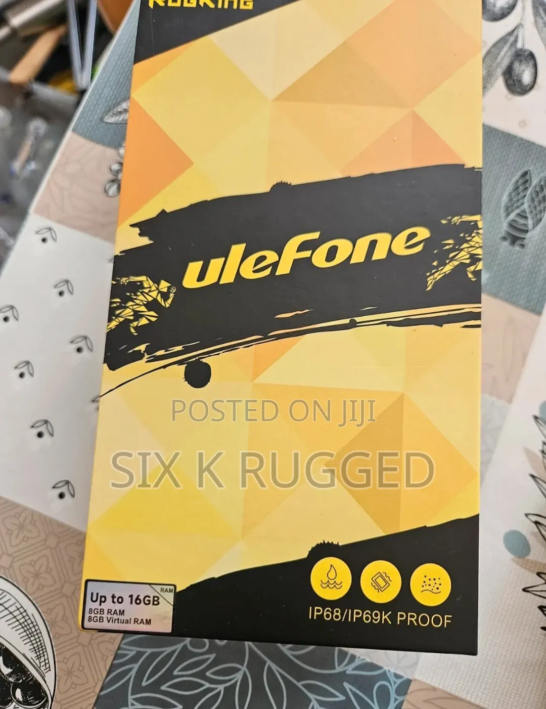 New Ulefone RugKing 4 Pro 256 GB Black