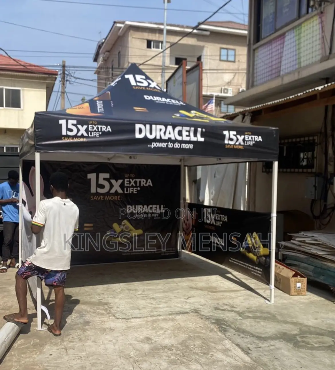 Pull Up’s and Bavkdrop Stand Canopy Stand ( Complete )