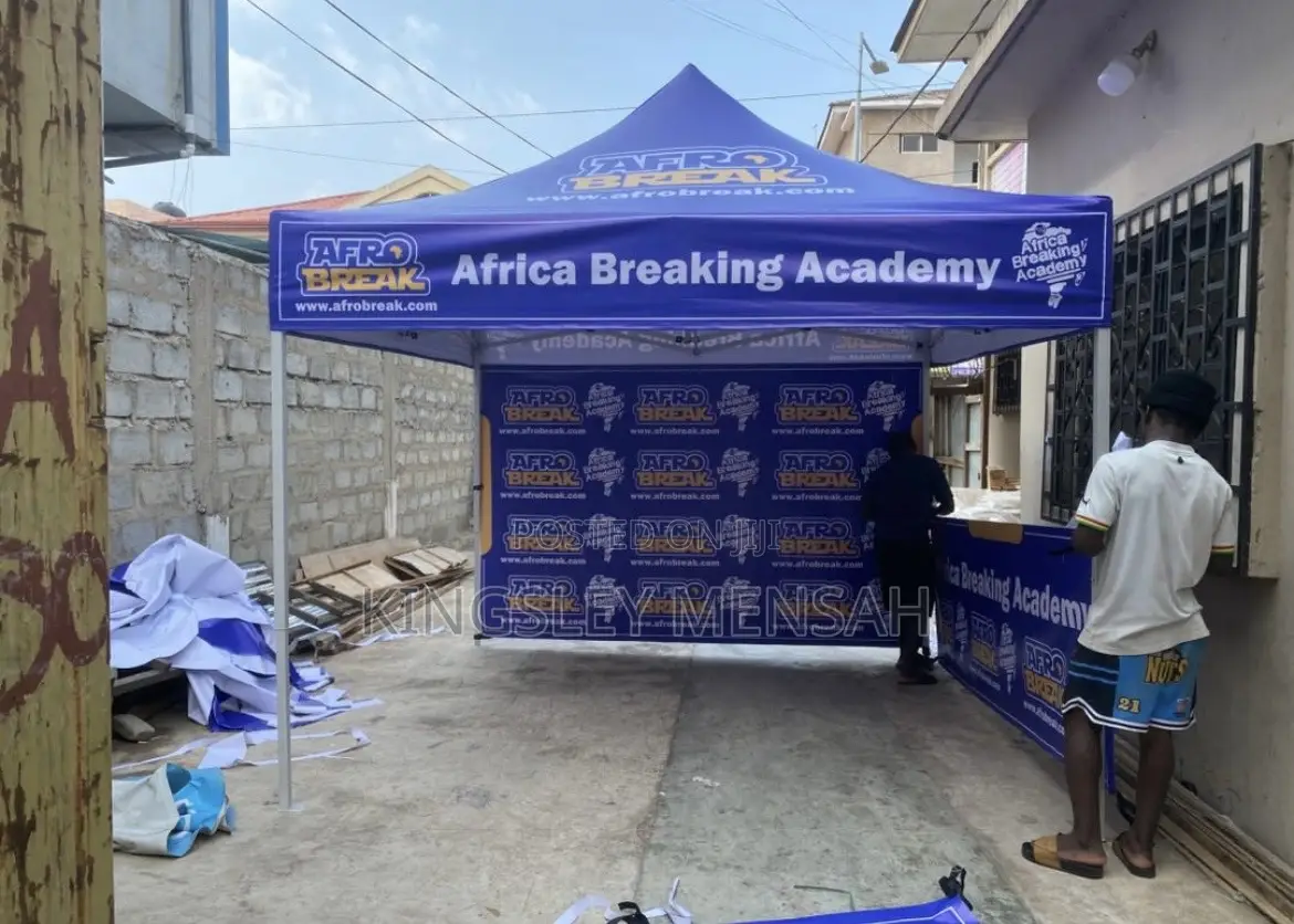 Pull Up’s and Bavkdrop Stand Canopy Stand ( Complete )