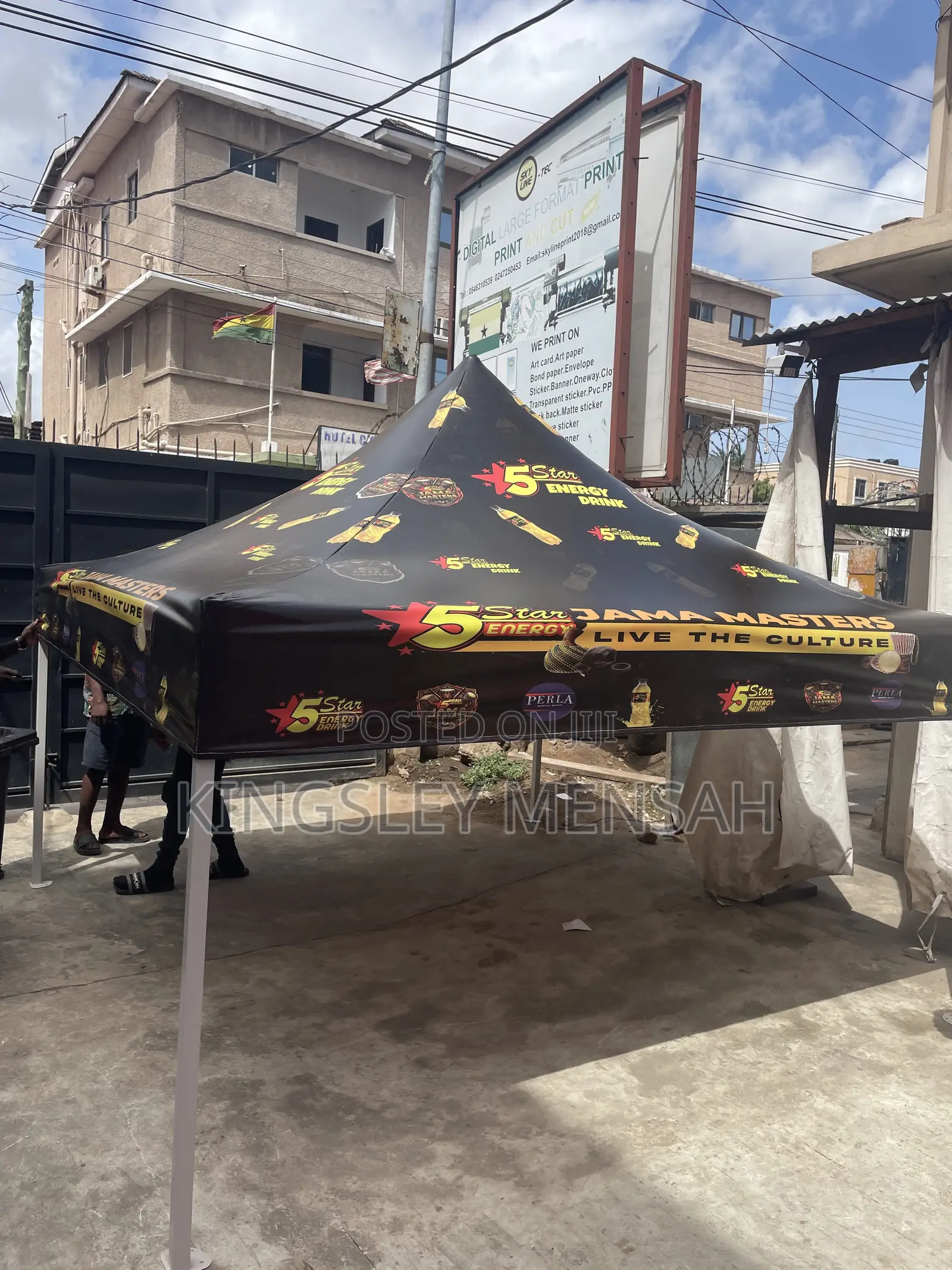 Pull Up’s and Bavkdrop Stand Canopy Stand ( Complete )