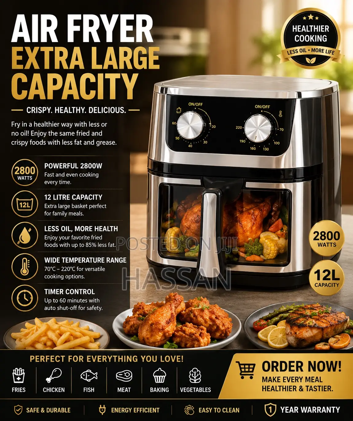 Manual Air Fryer