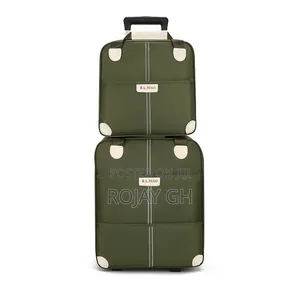 2 in 1 Travel Luggage Bag - Army Green
